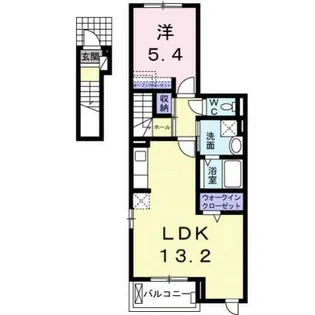 ルートメゾン【2階】の間取り