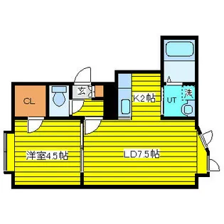 プレシャス10番館【2階】の間取り