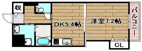 リベルタヴィータ【2階】の間取り