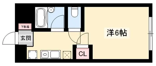 メゾン村上【2階】の間取り