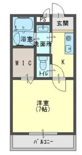 大阪府寝屋川市香里北之町【アパート】の間取り