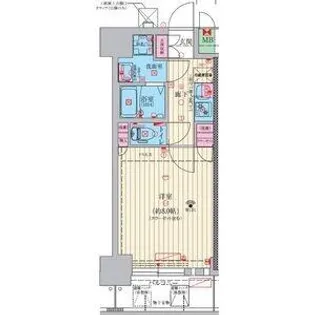大阪府大阪市住吉区苅田7丁目【マンション】の間取り