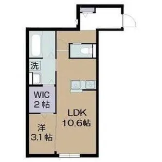 大阪府大阪市平野区平野南3丁目【アパート】の間取り