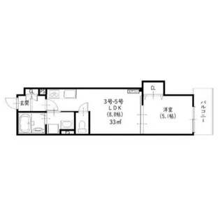 大阪府大阪市平野区長吉川辺2丁目【アパート】の間取り