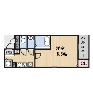 大阪府大阪市平野区加美北6丁目【アパート】の間取り