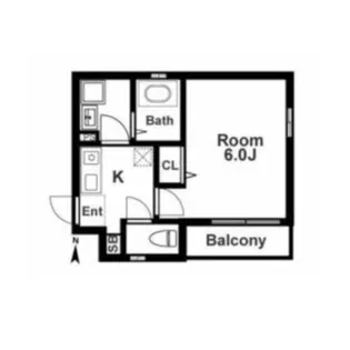大阪府大阪市平野区平野本町5丁目【アパート】の間取り