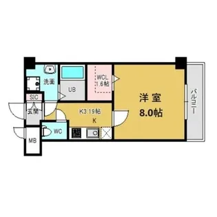 大阪府大阪市生野区巽東2丁目【マンション】の間取り
