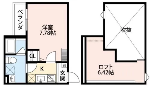 大阪府堺市東区菩提町5丁【アパート】の間取り