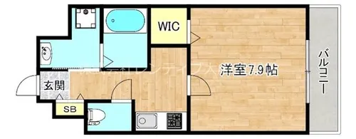 グランパシフィック田島Luxe【4階】の間取り