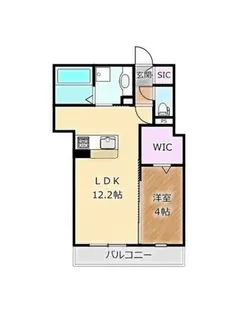 大阪府堺市北区大豆塚町1丁【アパート】の間取り