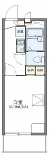 レオパレス匠【107号室】の間取り