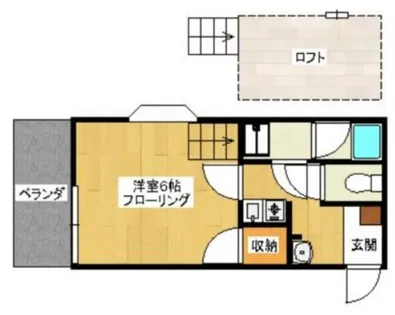 福岡県大野城市瑞穂町2丁目【アパート】の間取り