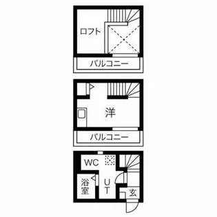 ARMY I(アーミーI【1階】の間取り