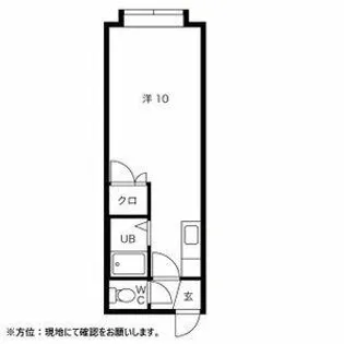 フロンティアK3【2階】の間取り