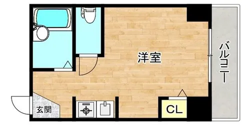 大阪府東大阪市横沼町3丁目【アパート】の間取り