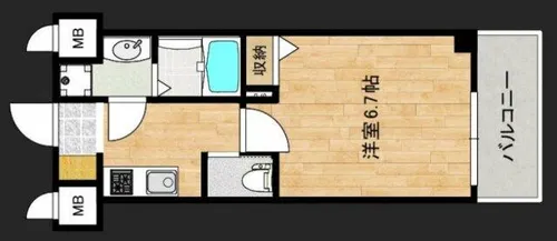 AVANTIO GRANDE【2階】の間取り
