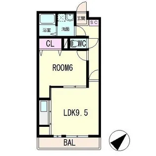 QUALIA【1階】の間取り