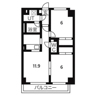 北海道札幌市手稲区前田五条5丁目【マンション】の間取り
