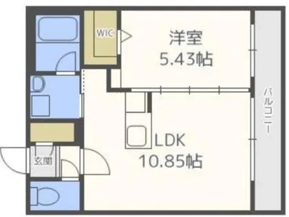 LIEN N33(リアンN33 )【4階】の間取り