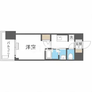 大阪府大阪市浪速区日本橋5丁目【マンション】の間取り