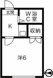エスポワール左京山【2階】の間取り