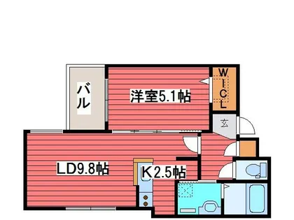 T-STYLE STELLA【2階】の間取り