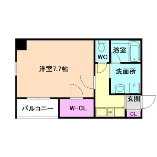 大阪府大阪市淀川区塚本3丁目【マンション】の間取り