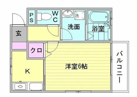 ドリームK【2階】の間取り