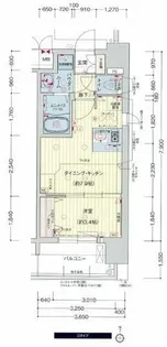 プレサンスNAGOYA本陣【11階】の間取り