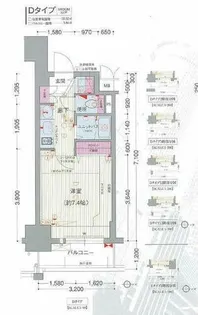 プレサンス名古屋駅前グランヴィル【2階】の間取り