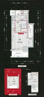 プレサンス名古屋駅前アクシス【2階】の間取り