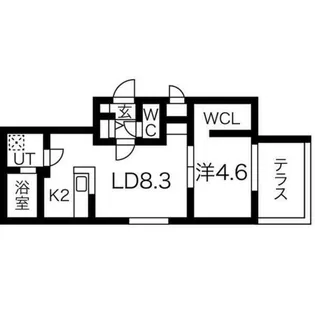 Mulberry Field 宮の沢2・1【1階】の間取り
