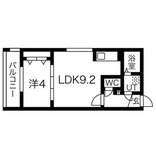 ロワ・フルール【4階】の間取り