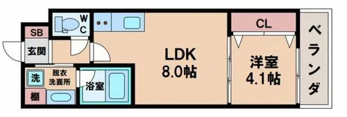 KOUKEN BLDG.【6階】の間取り