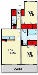 メディアパークV【1階】の間取り