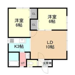 佐川ハウス【2階】の間取り