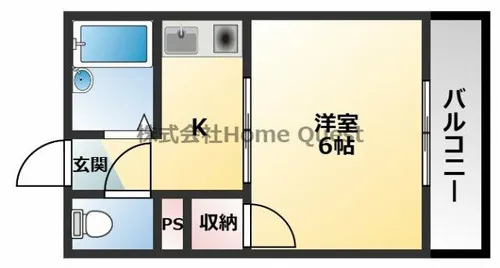 キティハウス【1階】の間取り