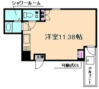 大阪府大阪市港区弁天5丁目【マンション】の間取り
