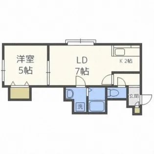 テッセラ【3階】の間取り