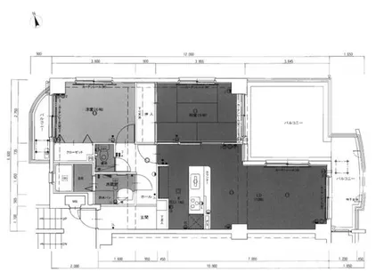 福岡県福岡市南区花畑3丁目【マンション】の間取り
