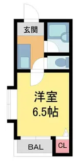 アリアーレ愛宕山【103号室】の間取り