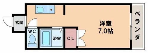 シャトークローネ【2階】の間取り