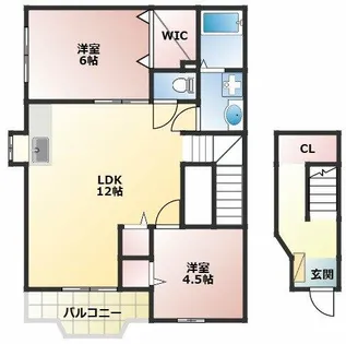 ルマージュ神戸3番館【2階】の間取り