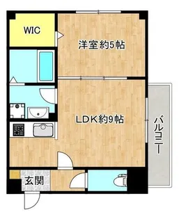 大阪府大阪市東成区玉津3丁目【アパート】の間取り