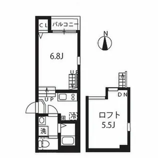 ハーモニーテラス野田3【1階】の間取り