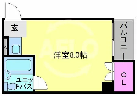 アウトバーンGK【5階】の間取り