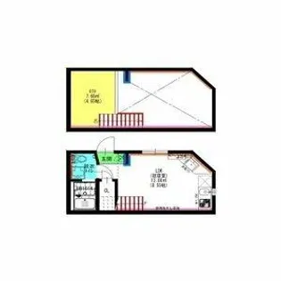 Velo JIYUGAOKA【206号室】の間取り