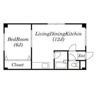 コンフォートS35【4階】の間取り