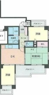 コンセール鳴海【502号室】の間取り