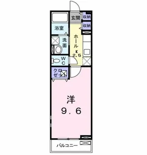 デュオ カンタービレ【2階】の間取り